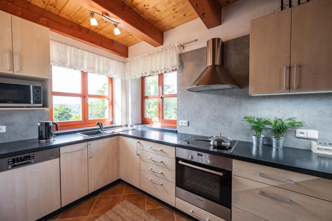 Chata Nad Lazenskym Udolim Luhacovice Ngoại thất bức ảnh